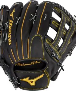 11.75 Inch Mizuno Pro GMP2BK-600D Adult Infield Baseball Glove 312667