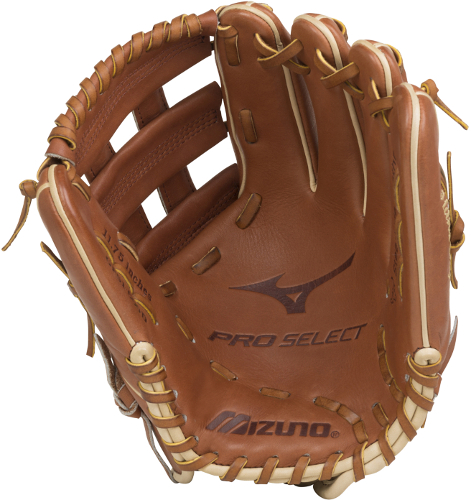 11.75 Inch Mizuno Pro Select GPS1-600D Adult Infield Baseball Glove 312562 - Image 2