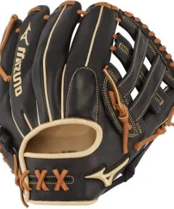 11.75 Inch Mizuno Pro Select GPS1BK-600D Adult Infield Baseball Glove 312674