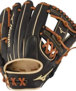 11.75 Inch Mizuno Pro Select GPS1BK-600S Adult Infield Baseball Glove 312676