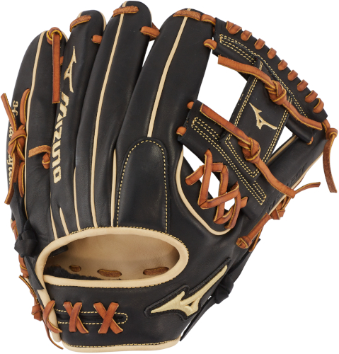11.75 Inch Mizuno Pro Select GPS1BK-600S Adult Infield Baseball Glove 312676