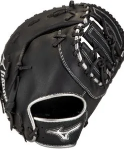 12.5 Inch Mizuno MVP Prime SE GXF50PSE8-Black/Silver Adult Baseball Firstbase Mitt