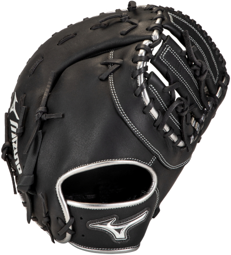 12.5 Inch Mizuno MVP Prime SE GXF50PSE8-Black/Silver Adult Baseball Firstbase Mitt