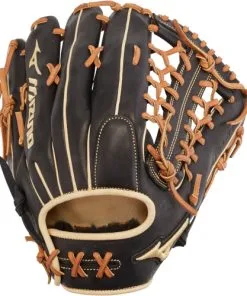 12.75 Inch Mizuno Pro Select GPS1BK-700DS Adult Outfield Baseball Glove 312678