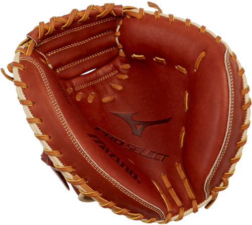 31.5 Inch Mizuno Pro Select GPS1T Adult Baseball Training Catcher Mitt 312733 - Image 2