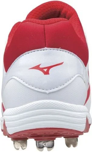 Mizuno 9-Spike Swift 5 Cleats - Red White - Image 5