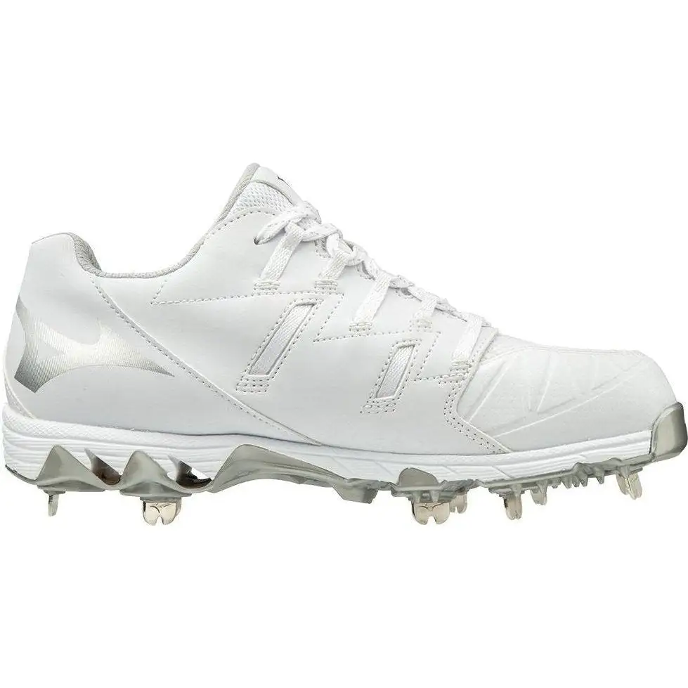 Mizuno 9-Spike Swift 6 Cleats - White - Image 2