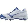 Mizuno 9-spike Advanced Sweep 3 Cleats - White Royal