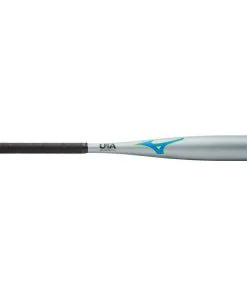 Mizuno B21-Hot Metal - Tee Ball USA Baseball Bat (-13) - Light Gray Neon Green