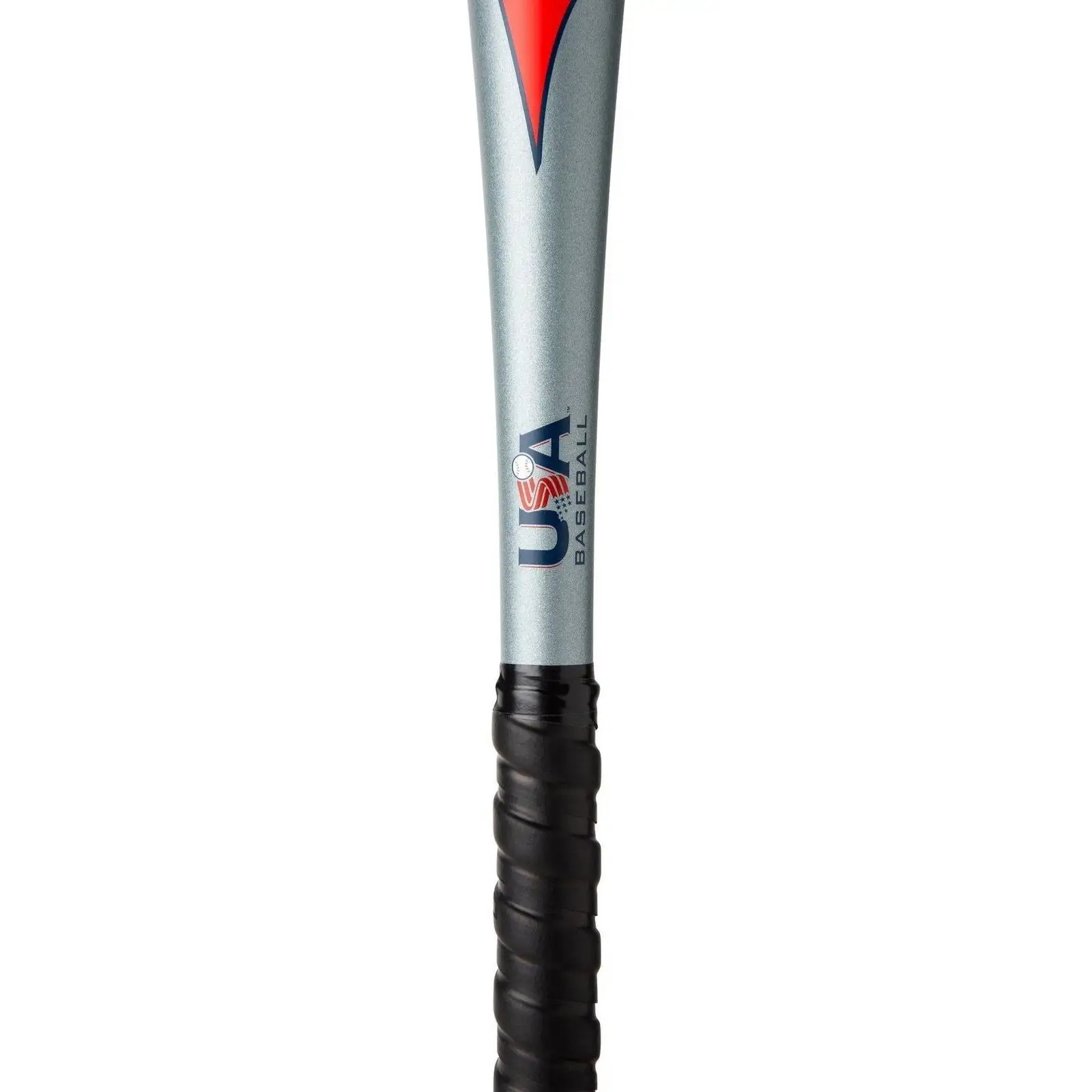 Mizuno B21-Pwr Alloy - Big Barrel Youth USA Baseball Bat (-10) - Gray Red - Image 3