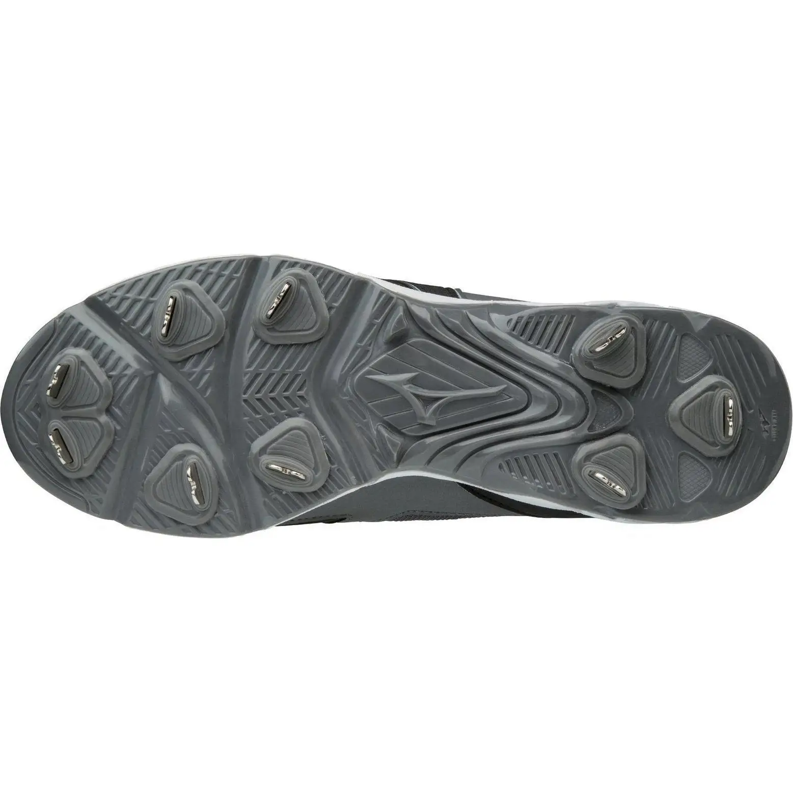 Mizuno Dominant 2 Low Metal Cleats - Charcoal Black - Image 3