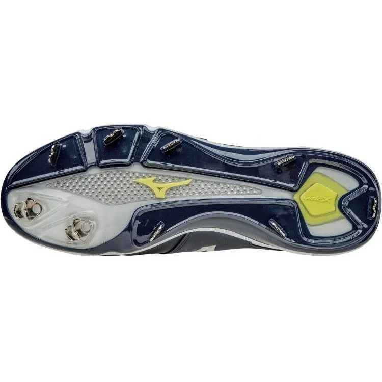 Mizuno Dominant IC Low Metal Cleats - Navy White - Image 3