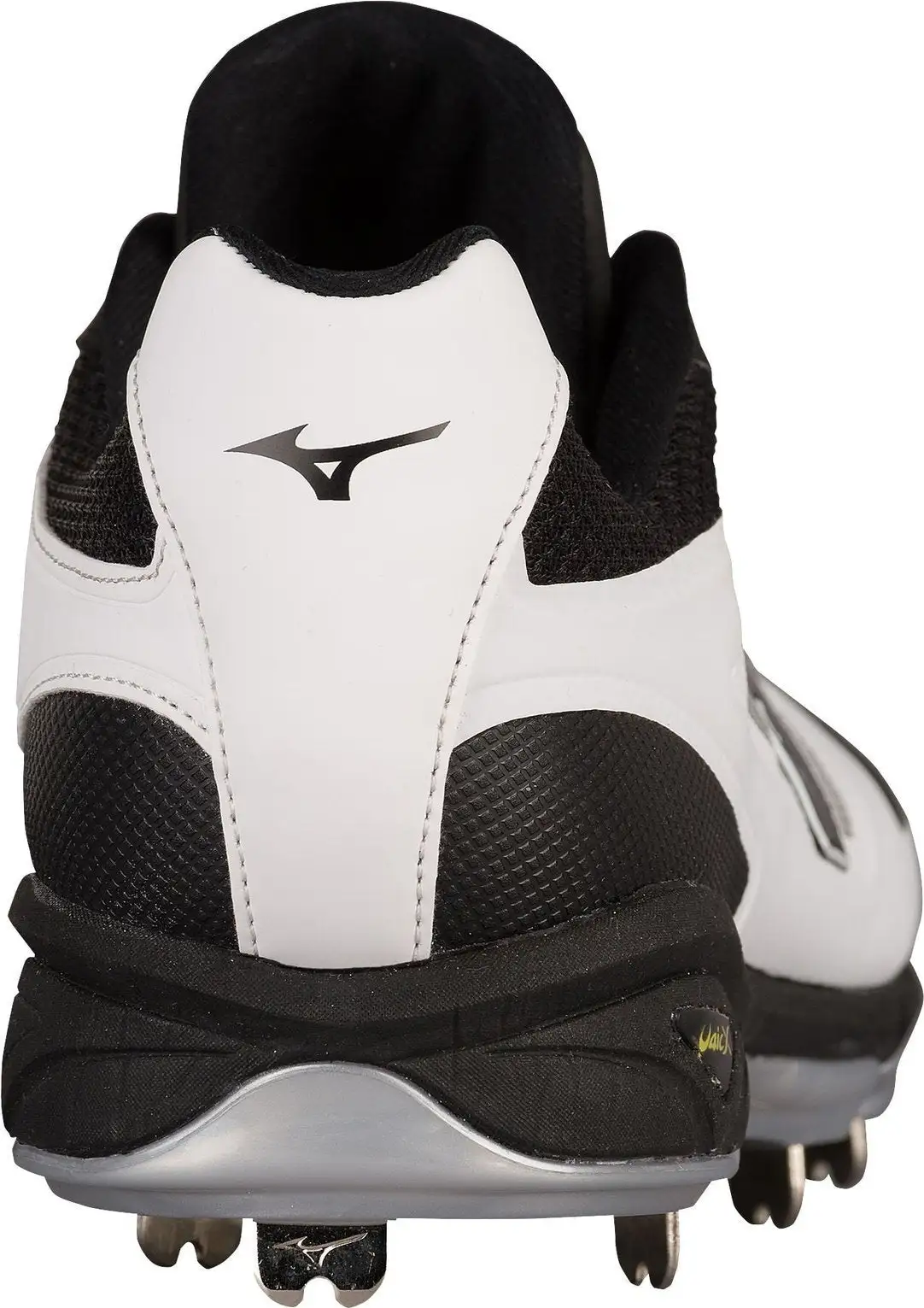 Mizuno Dominant IC Low Metal Cleats - White Black - Image 4