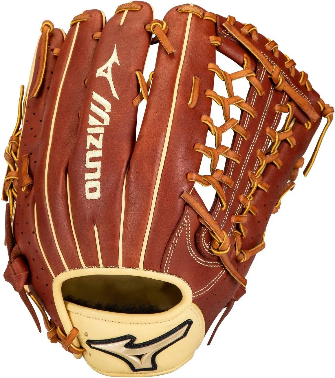 Mizuno MVP Prime 12.75" Outfield Glove GPE1275 - Mahogany Tan