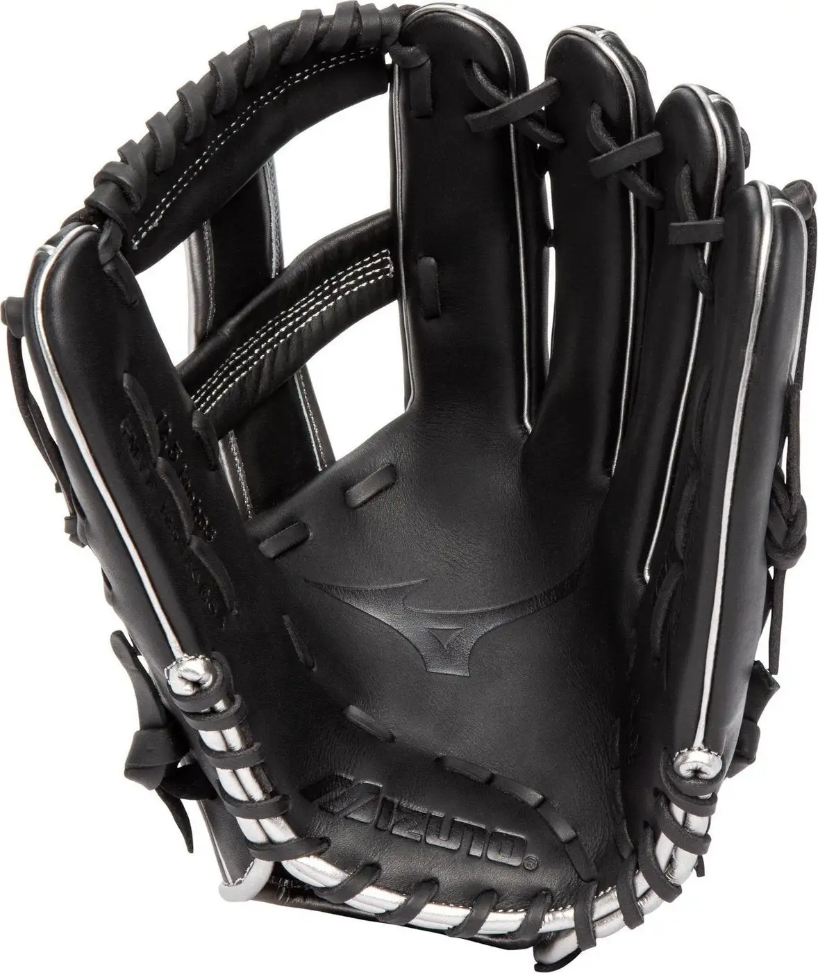 Mizuno MVP Prime SE 12.50" SP Utility Glove - Black Silver - Image 2