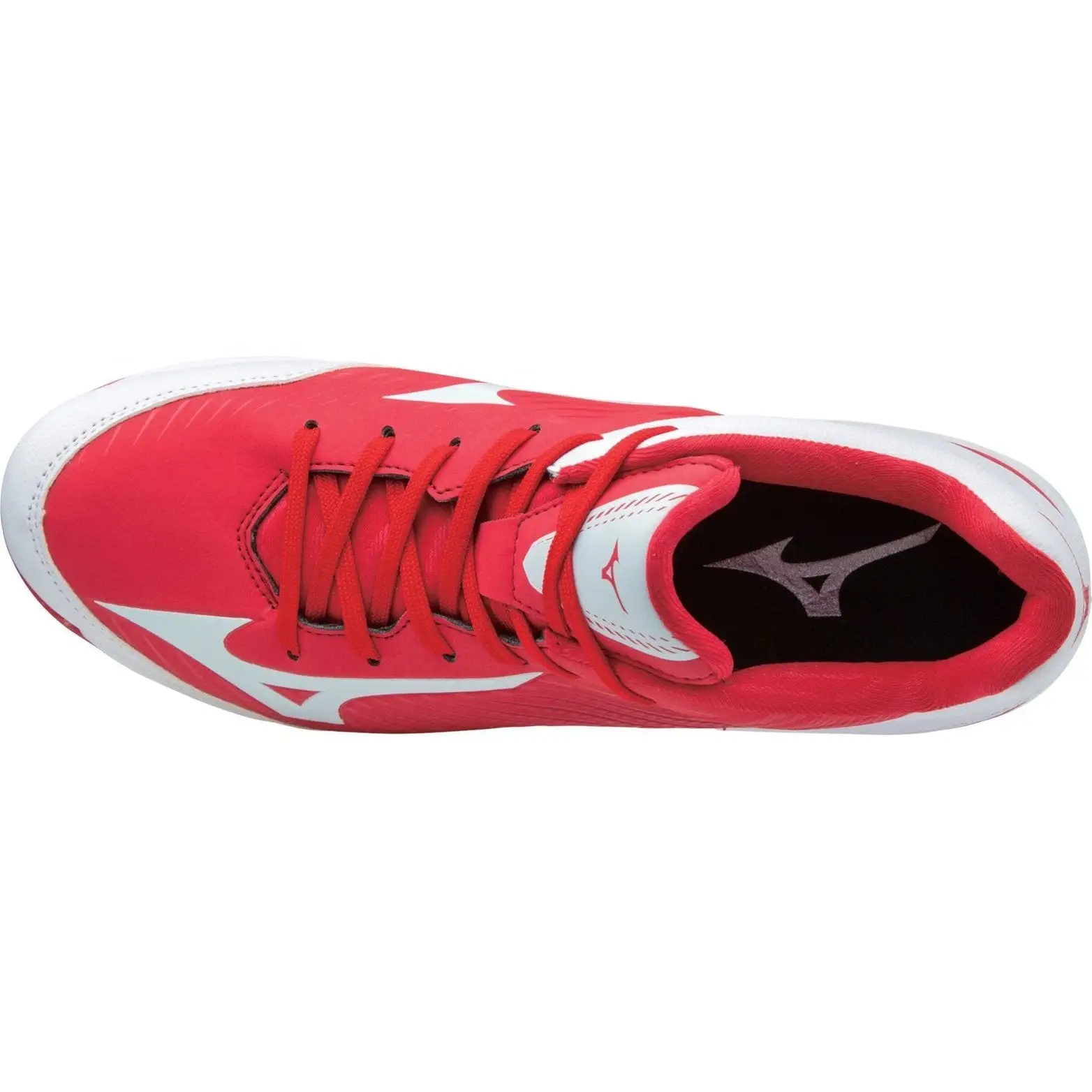 Mizuno Men's 9-Spike Advanced Franchise 9 Low Molded Cleats - Red White - Image 4
