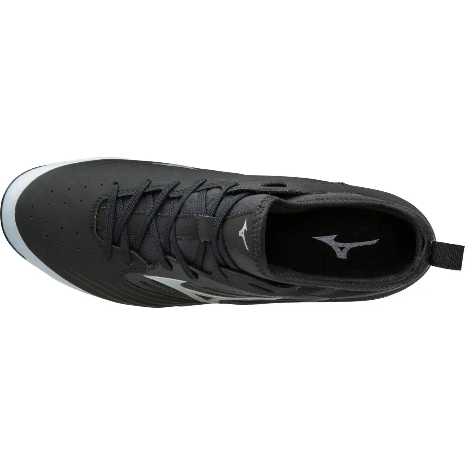 Mizuno Men's EPIQ Metal Baseball Cleats - Black White - Image 4