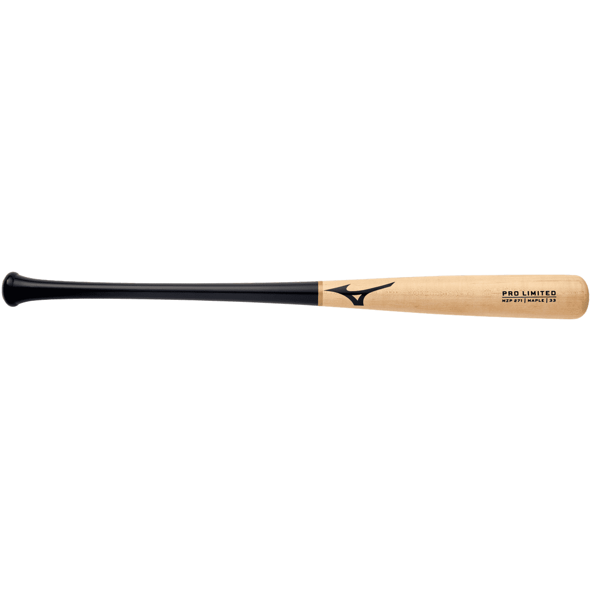 Mizuno Mzp 271 Pro Limited Maple Wood Baseball Bat - Natural Black