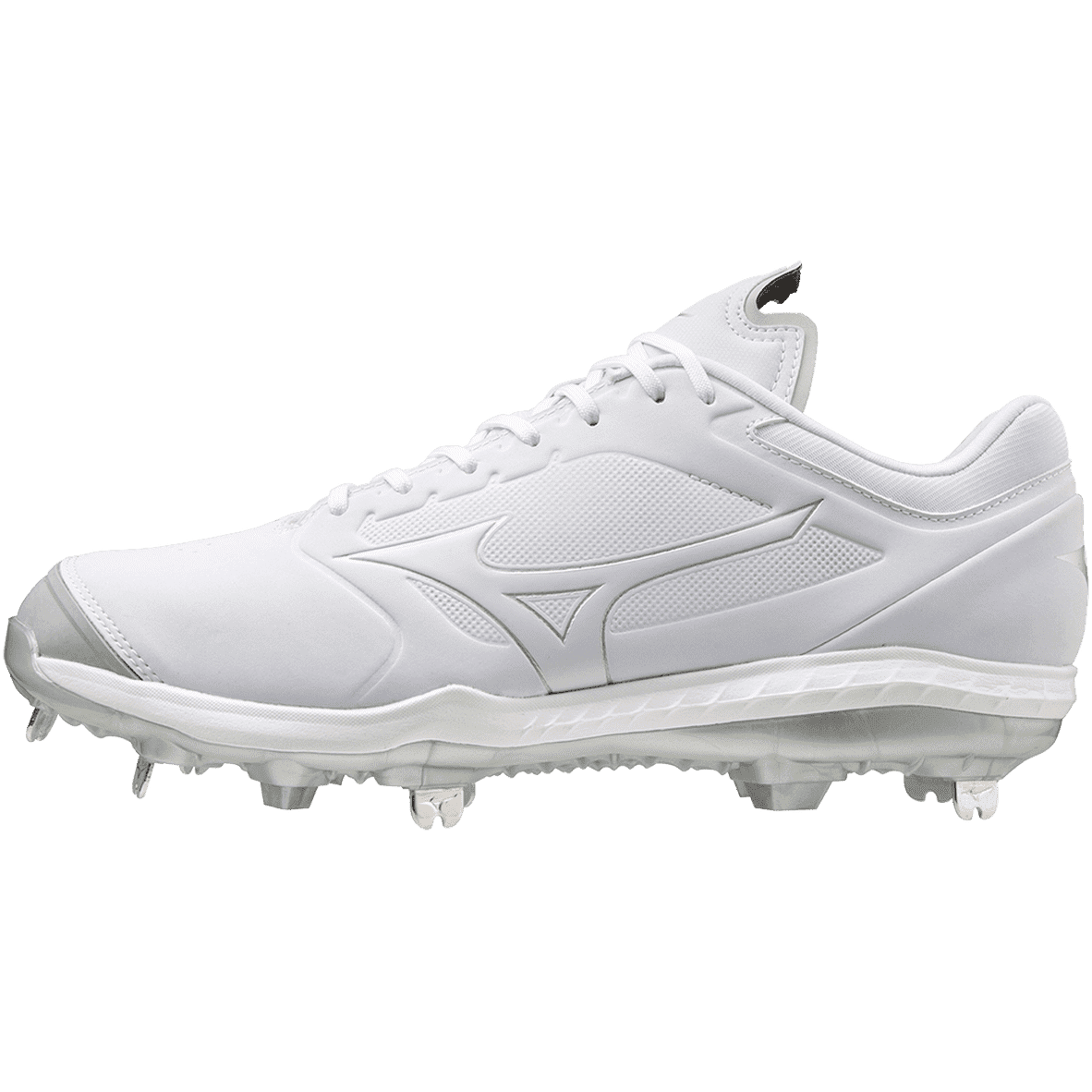 Mizuno Sweep 5 Low Women's Metal Softball Cleat - White