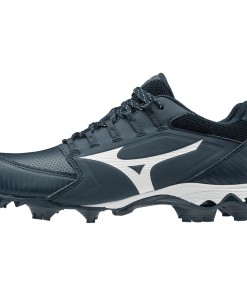 Mizuno Women's 9-Spike Advanced Finch Elite 4 FP Cleats - Navy White