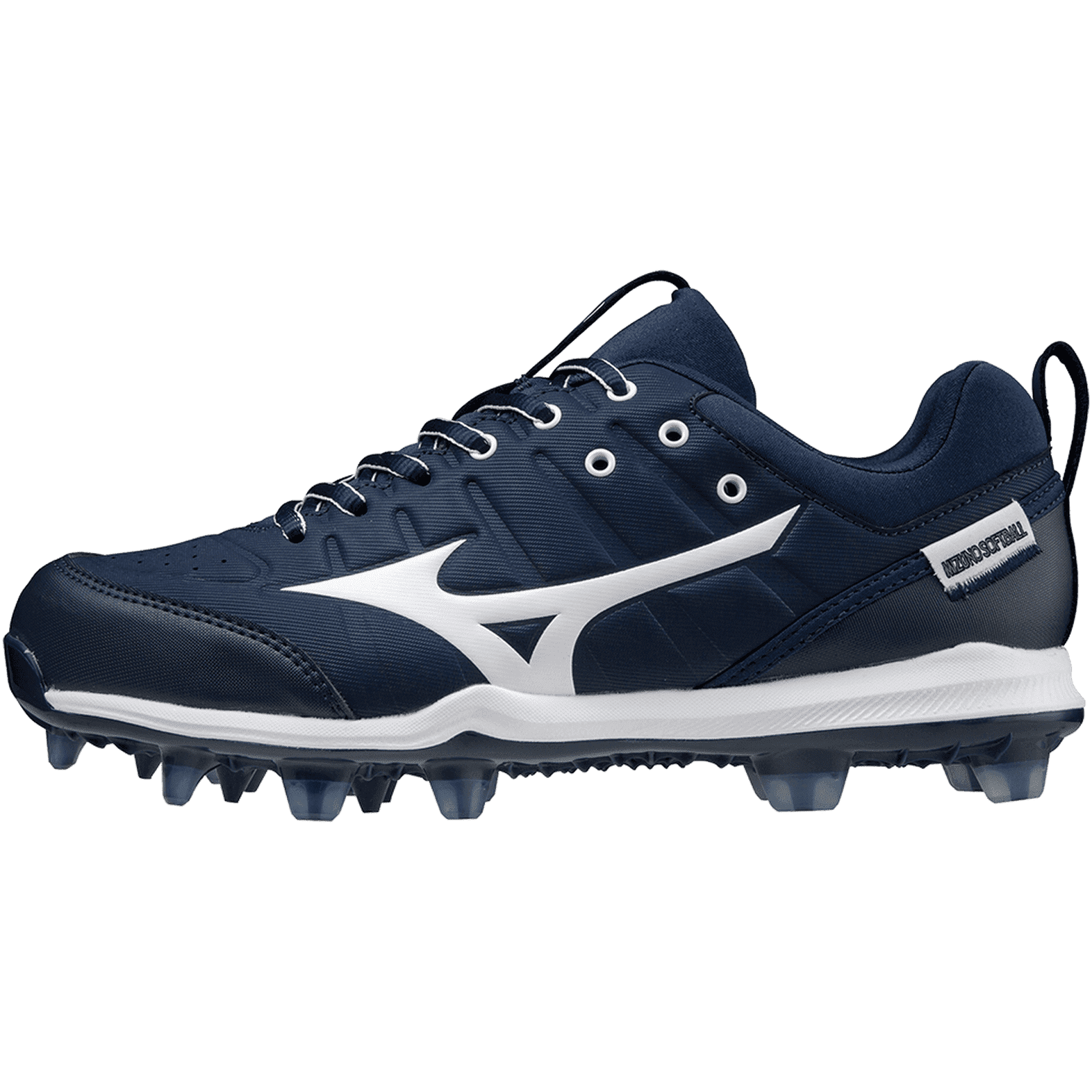 Mizuno Women's 9-Spike Advanced Finch Elite 5 FP Cleats - Navy White