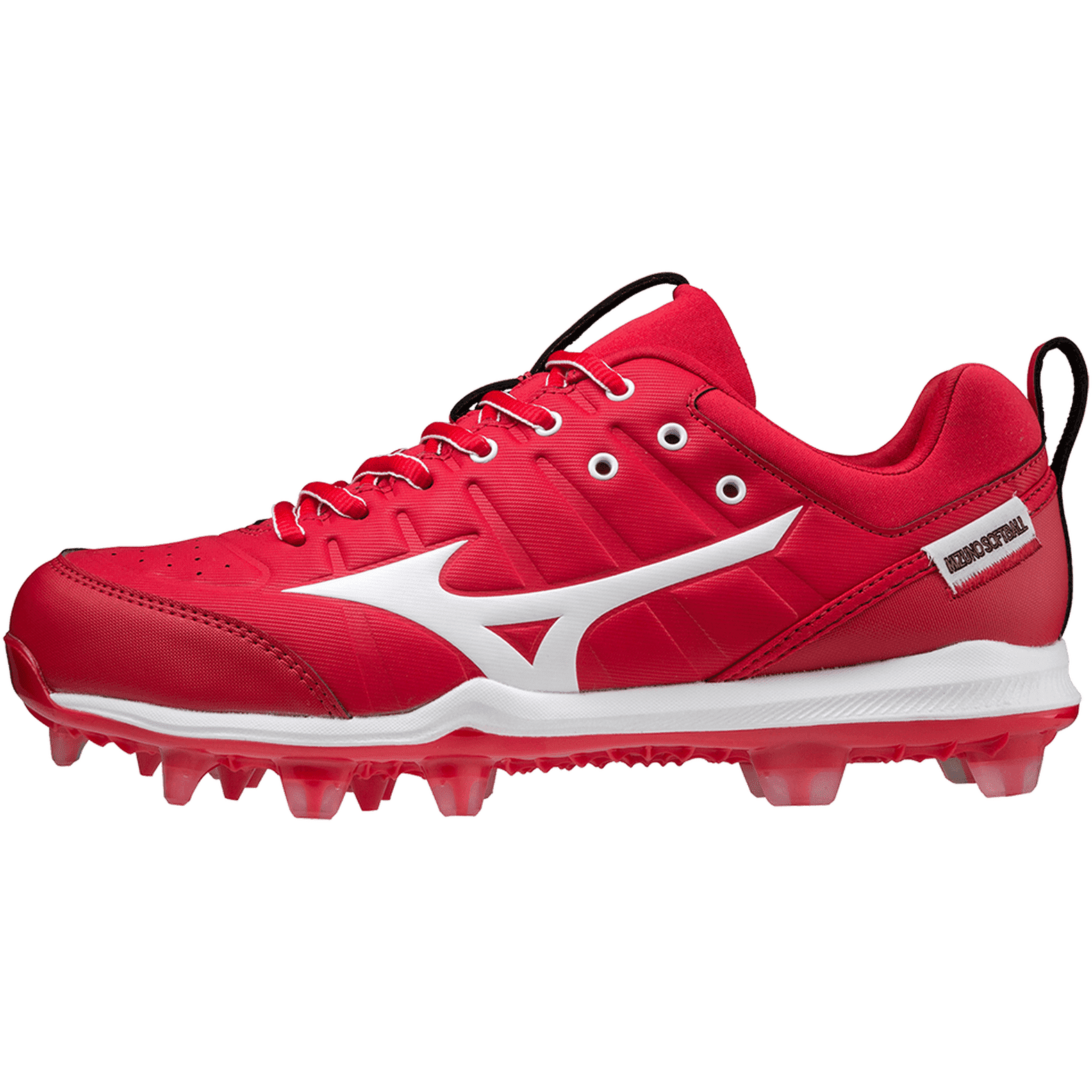 Mizuno Women's 9-Spike Advanced Finch Elite 5 FP Cleats - Red White