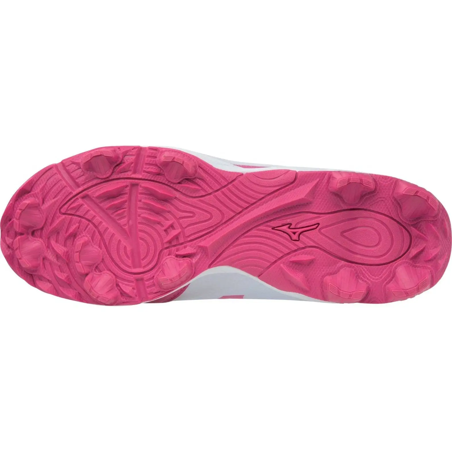 Mizuno Women's 9-Spike Advanced Finch Franchise 7 FP Cleats - White Pink - Image 3