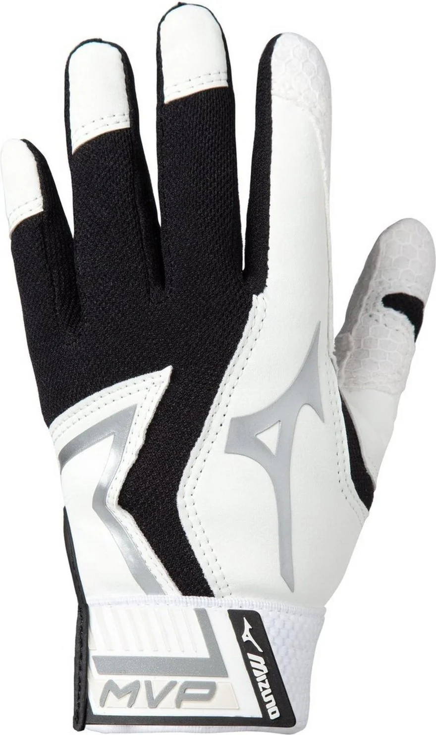 Mizuno Youth T-Ball MVP Batting Gloves 330411 - Black
