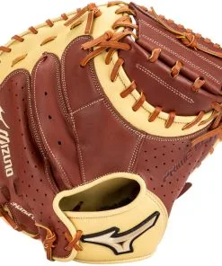 33.5 Inch Mizuno Prime Elite GPE-335C Adult Baseball Catcher Mitt 312937