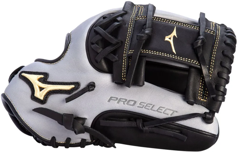 11.75 Inch Mizuno Pro Select GPS1BK-601S2 Adult Infield Baseball Glove 312982 - Image 3