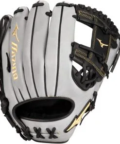 11.75 Inch Mizuno Pro Select GPS1BK-601S2 Adult Infield Baseball Glove 312982