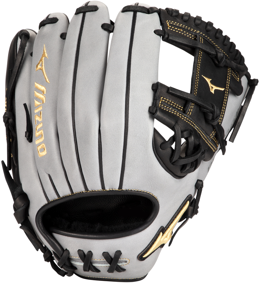 11.75 Inch Mizuno Pro Select GPS1BK-601S2 Adult Infield Baseball Glove 312982